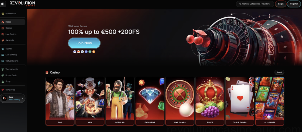 Revolution Casino Casino